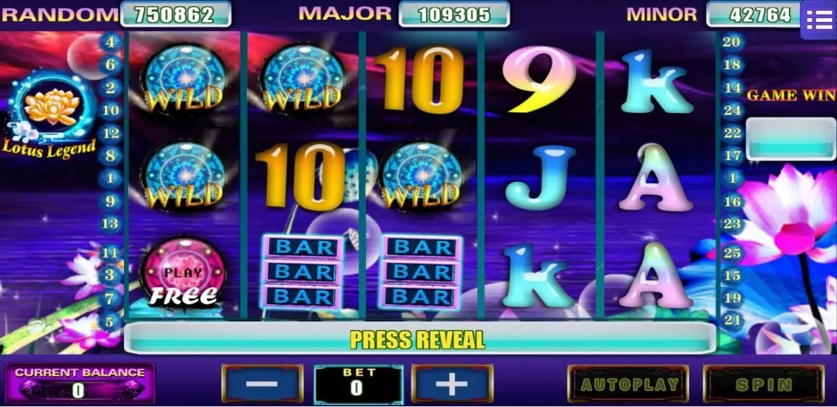 Lotus Legend slot game